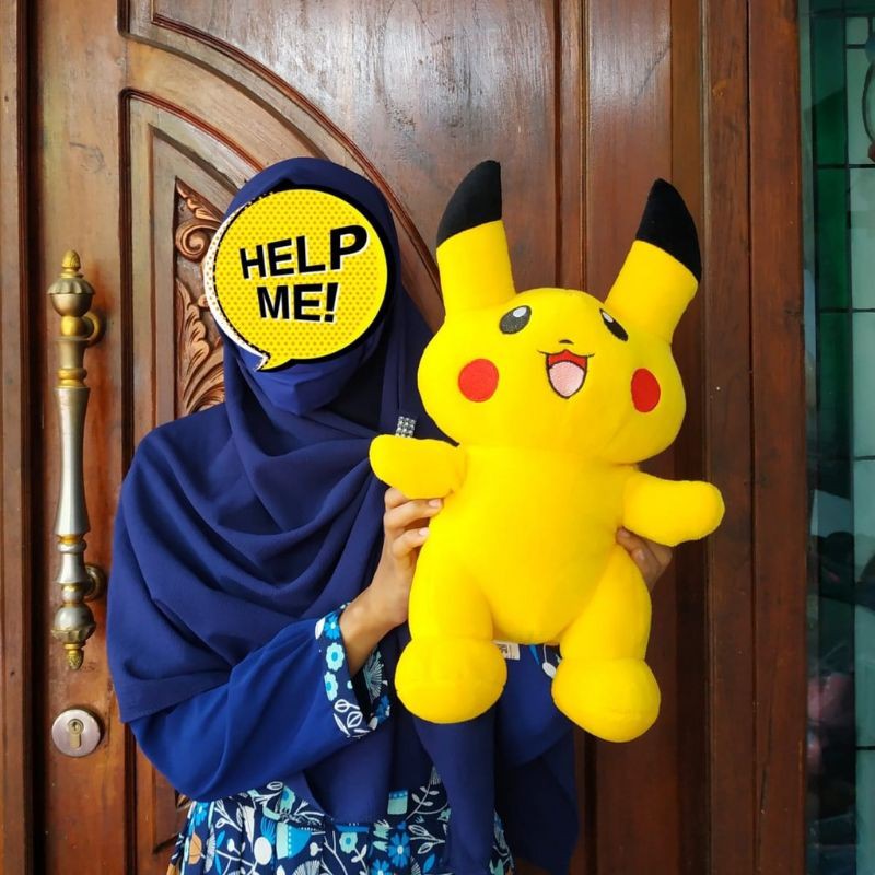 BONEKA PIKACHU 37 CM / BONEKA PIKACHU PIKACHU TERMURAH TERLARIS