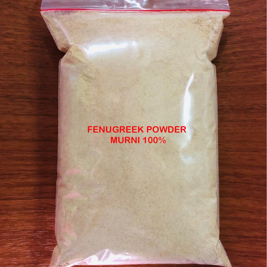 

Halba / Klabet / Fenugreek Powder / Murni 100% 1 Kg