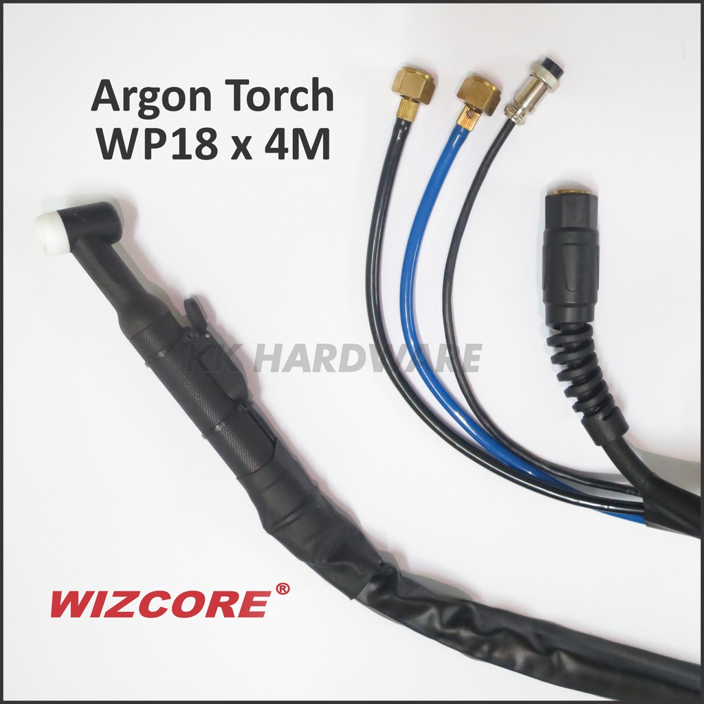 Tig Torch Argon Torch WP18x4m/Stang Tig/ Stang Argon/Tang Las Argon GTAW