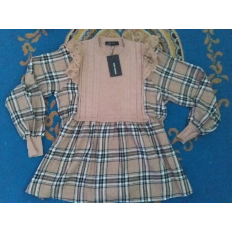 kemeja rajut zara woman kemeja flanel