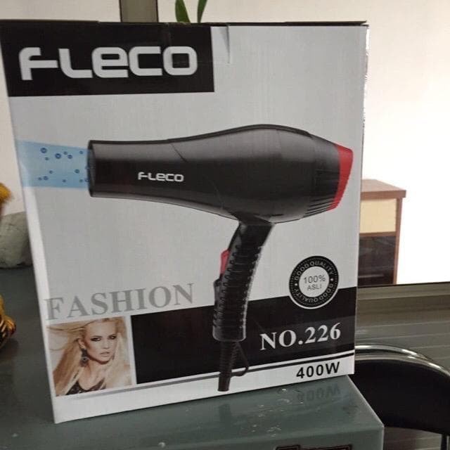 COD Hair Dryer, FLECO 226 400W, Pengering Rambut,Hairdryer