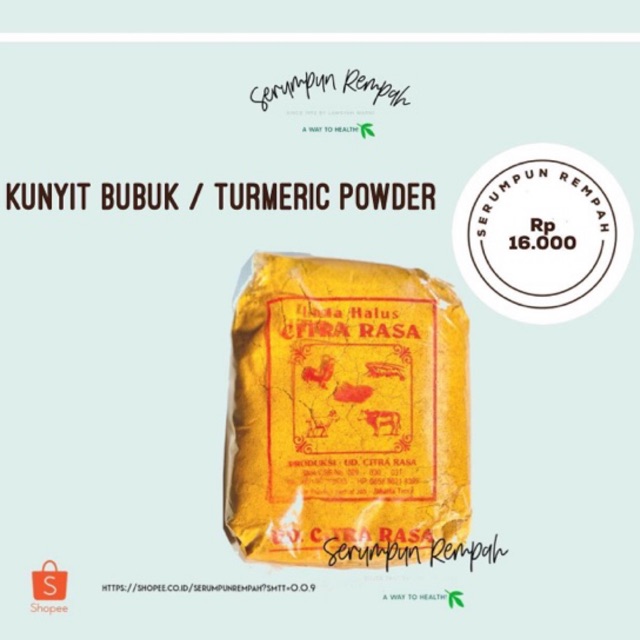 

Kunyit Bubuk Turmeric Powder