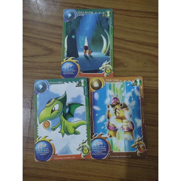 kartu dragon warrior 3 pcs
