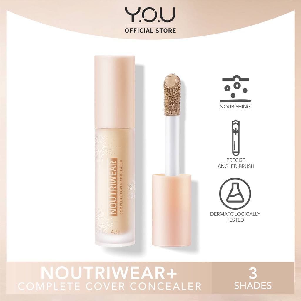 YOU Noutriwear The Gold One Instant Skin Corrector [All-day Light Wear Concealer with Tea Tree Oil] Original