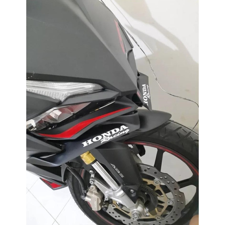 WINGLET CBR150R K45R-CBR 250 RR WINGLET AERODINAMIS SAYAP HONDA CBR 250 RR 2017-2022 &amp; CBR 150R K45R TAHUN 2021-2022