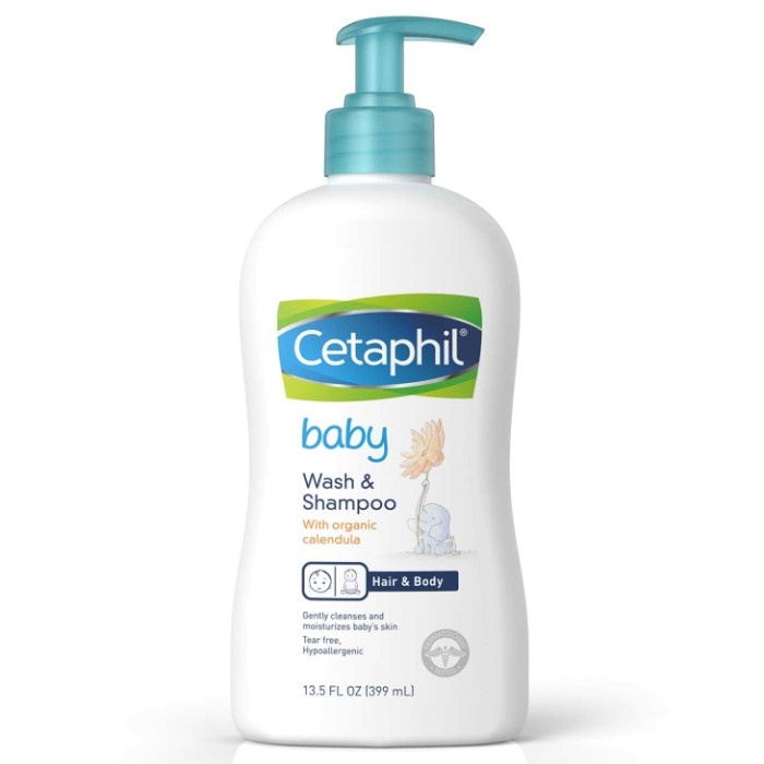 CETAPHIL Baby Wash &amp; Shampoo with Organic Calendula 400ml