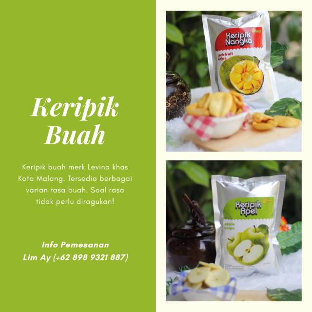 

Kripik dan krupuk malang