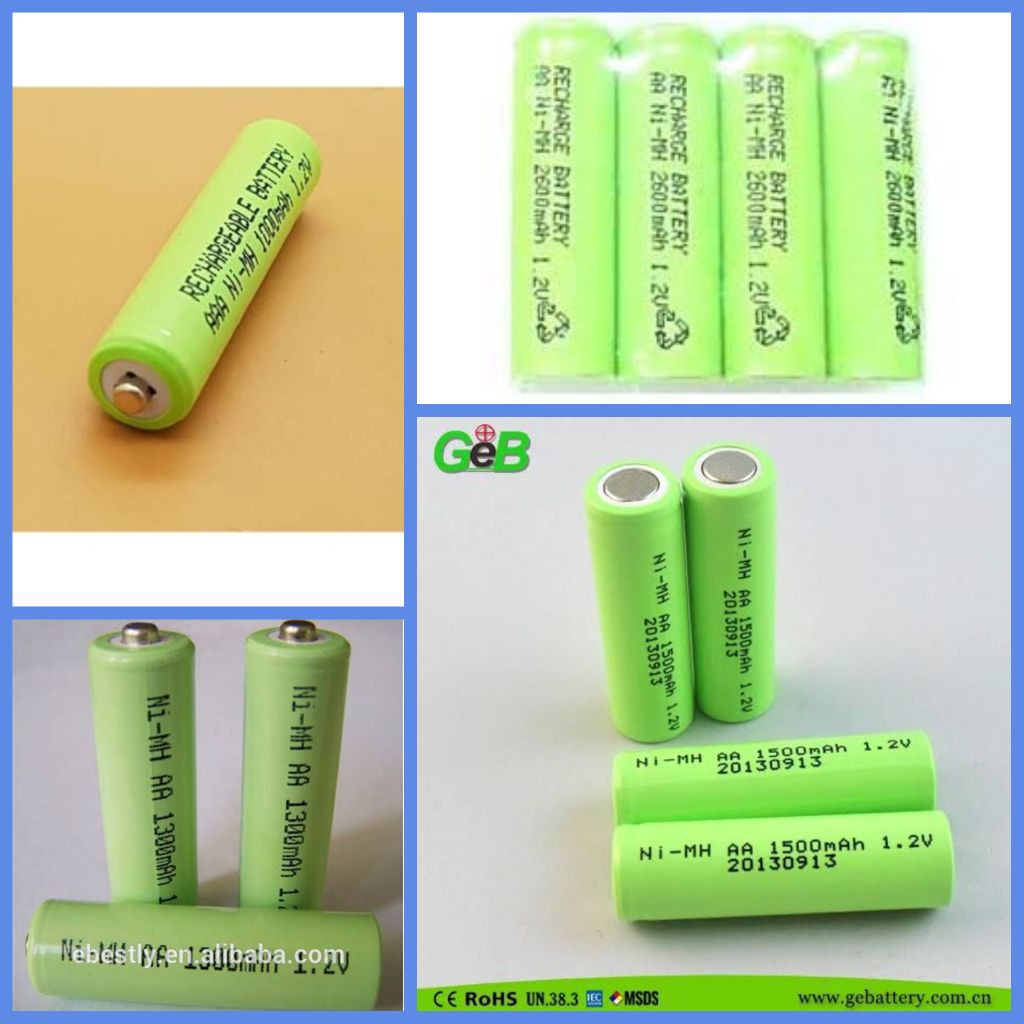 BATERAI AAA CAS BATERAI A3 ISI ULANG HIJAU