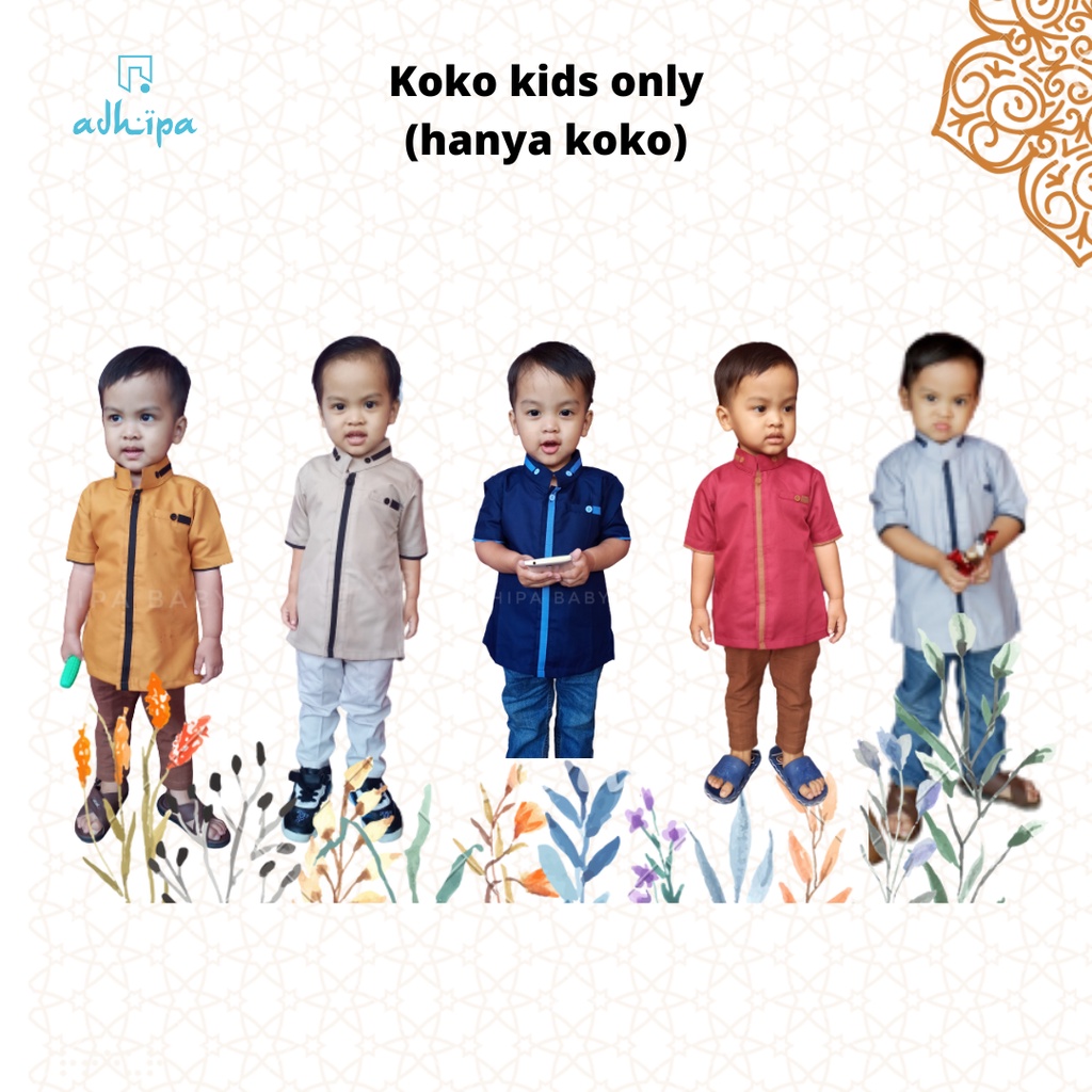 Koko Kemeja Anak (kids only) model k2