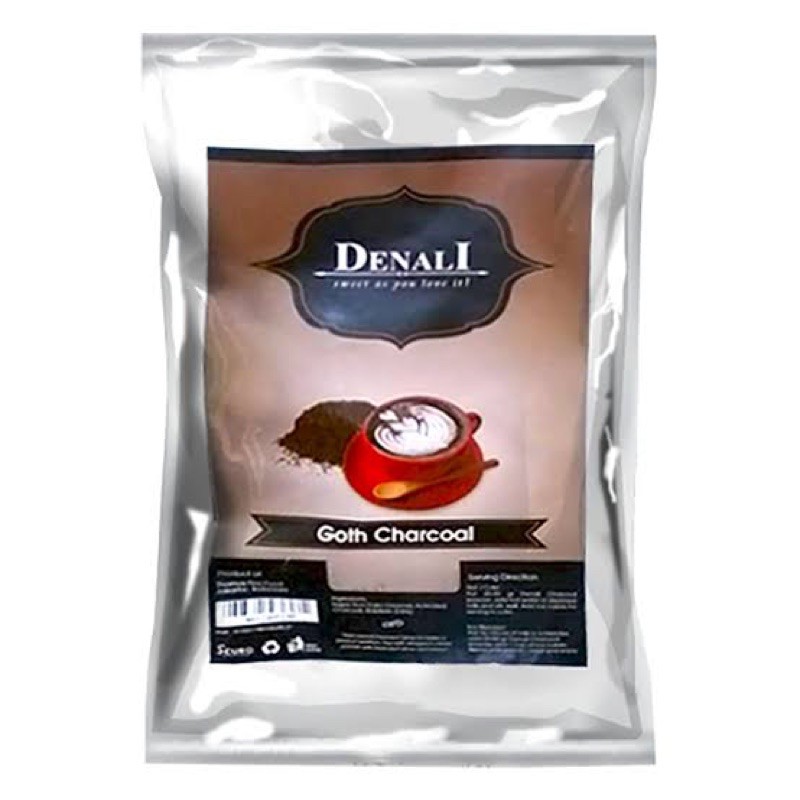 

Charcoal Powder Food Grade 800gr Denali Goth Carcoal Bubuk Arang