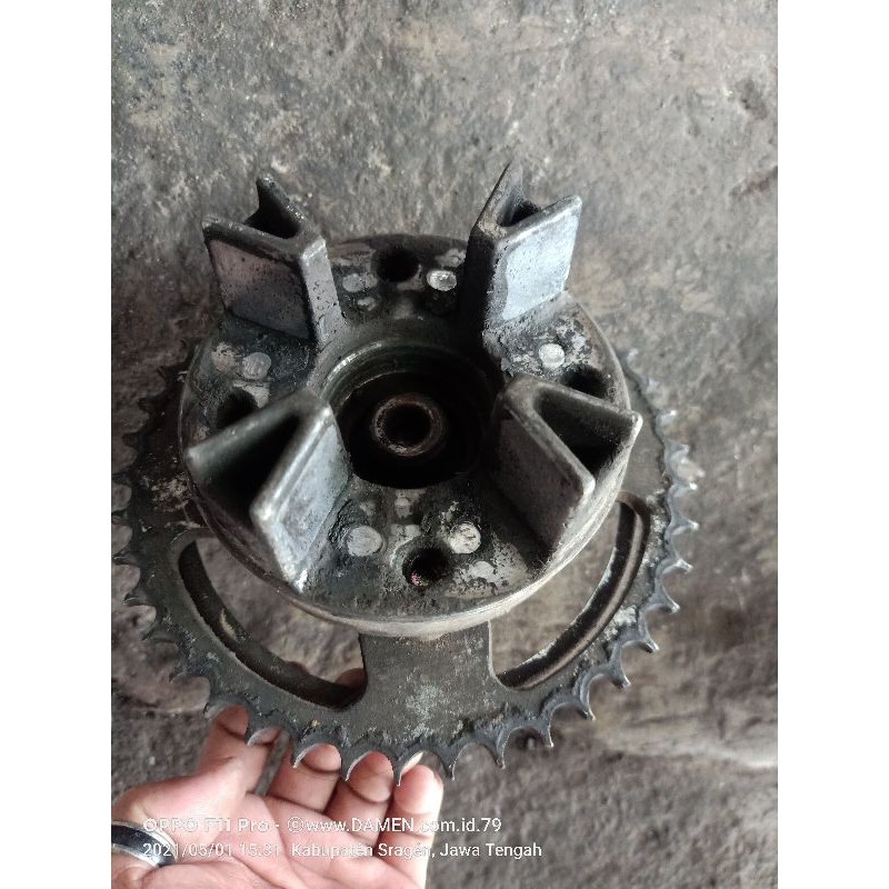 NAPGIR SUPRA X 125 DD origianal copotan.set gir