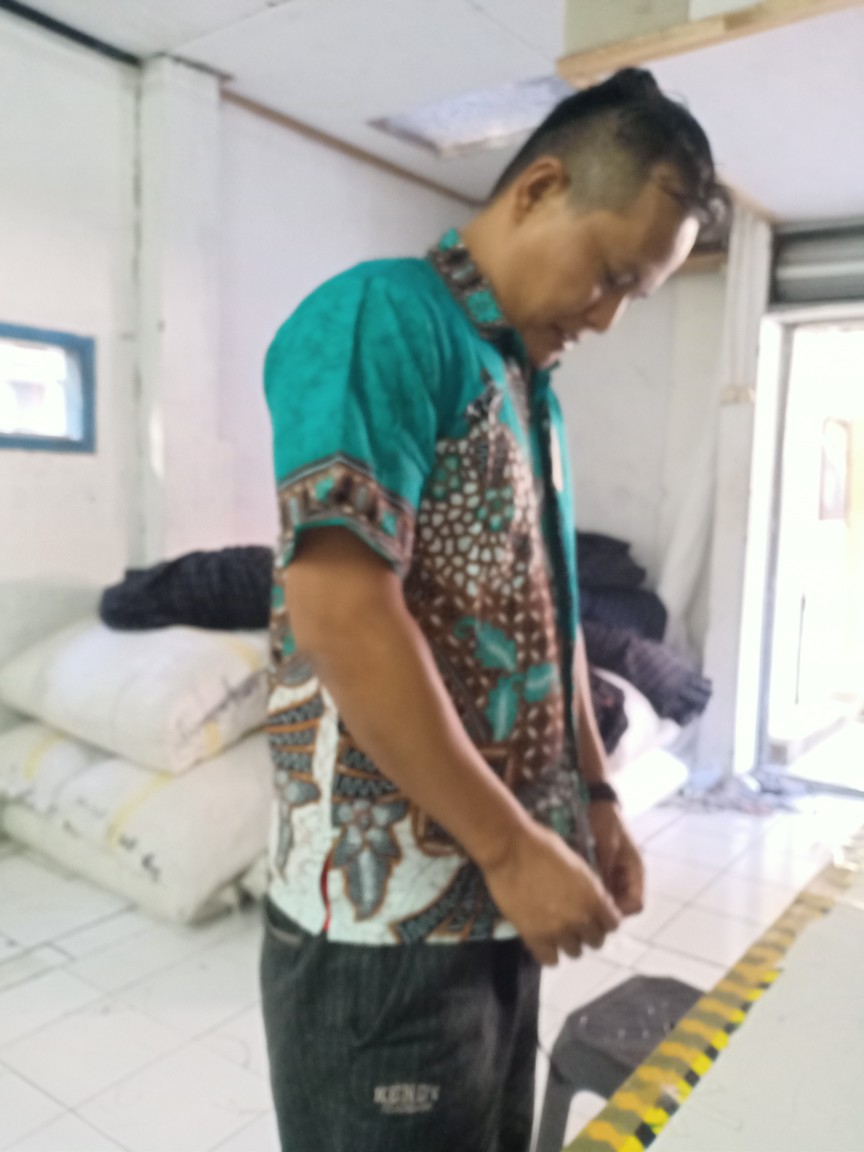 Bswart Batik Hrb026 Kenongo Hem Pendek Padi Pekalongan M L Xl Batik Pria Murah Modern Grosir