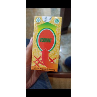 Vermint isi 30 kapsul ekstrak cacing tanah obat tifus Vermint isi 30 kapsul ekstrak cacing tanah obat tifus