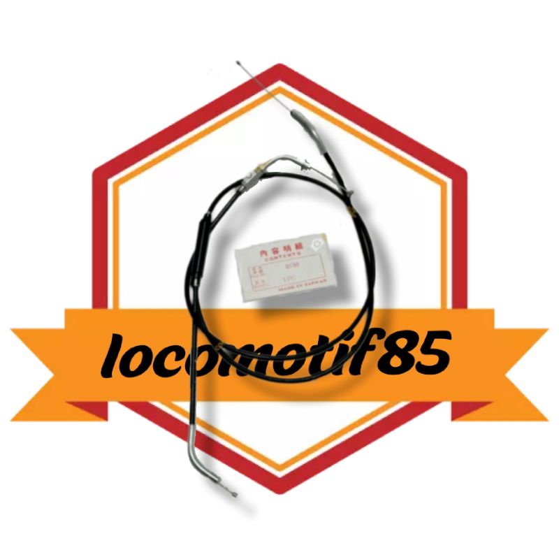 kabel gas tali gas suzuki rc80 rc 80 rc100 rc 100 bravo crystal kristal