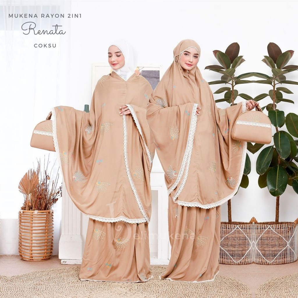 Mukena Dewasa Rayon 2in1 Renata