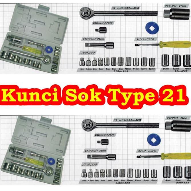 KUNCI SOK SOCKET SET WRENCH MOTOR