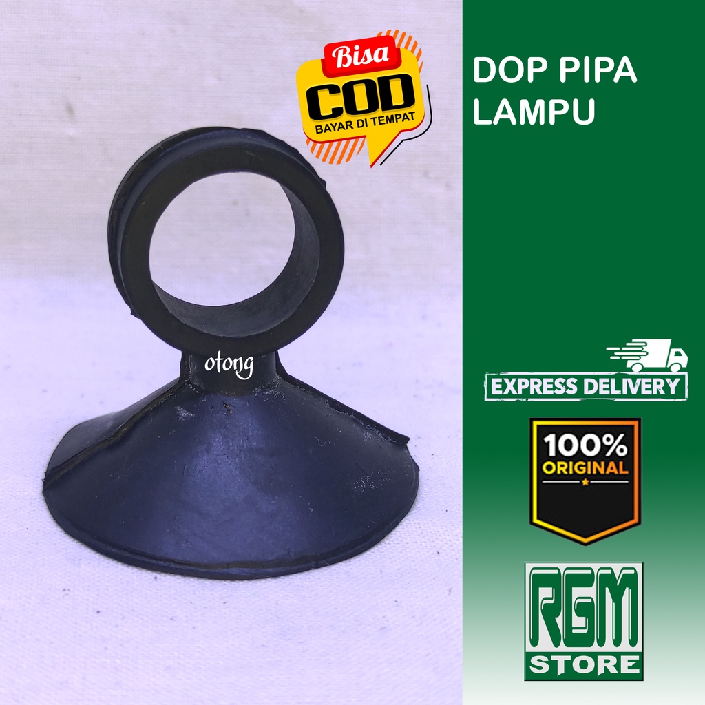 Dop karet bulat Lampu Ring Cincin Hitam Selang pipa aquarium aquascape