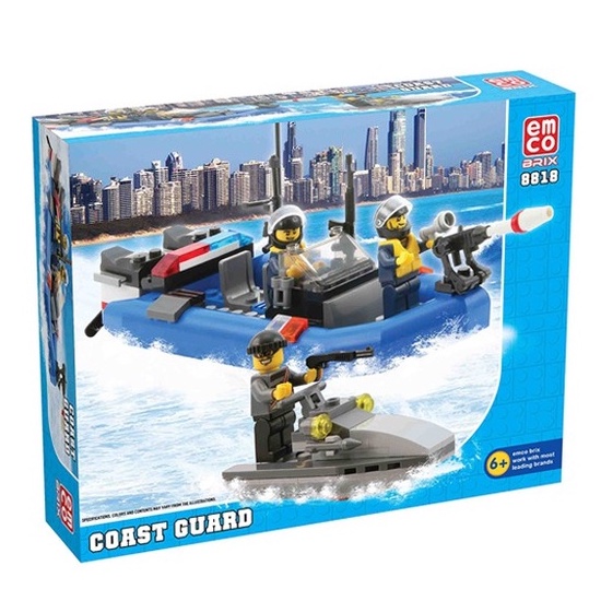 EMCO Brix Coast Guard 8818 / Brick Lego