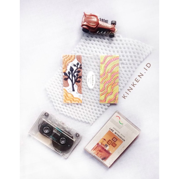 

2 Lembar Pembatas Buku/Bookmark/Pembatas buku kertas Kinken.id