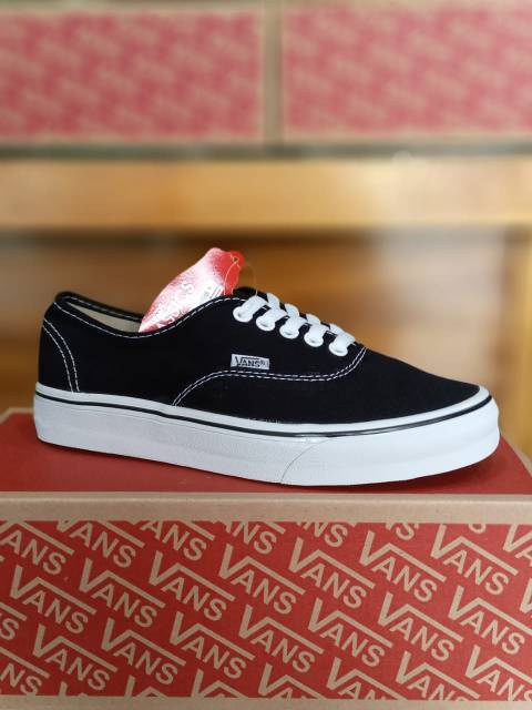 VANS AUTENTIK BLACK AND WHITE DOUBLE FOXING