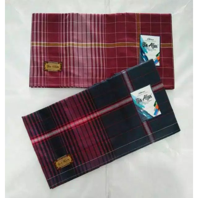 Sarung Tenun Bin Affan Dewasa Pria Motif Donggala