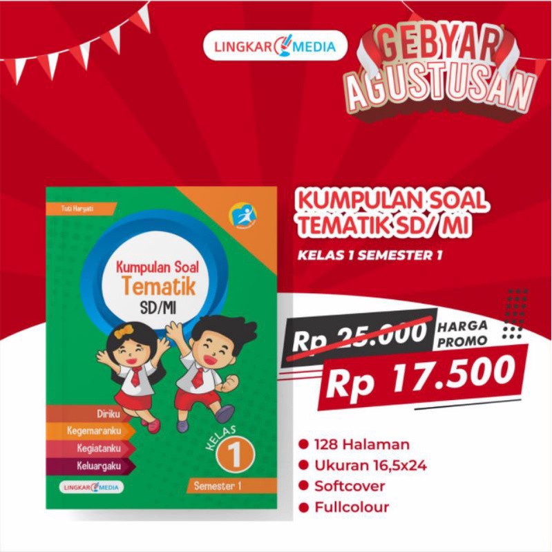 

buku soal SD kumpulan soal tematik SD MI