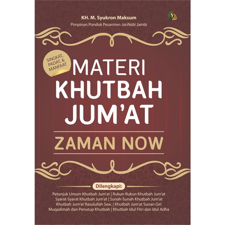 Buku Materi Khutbah Jum'at Zaman Now - Buku Agama Islam Buku Islami-1