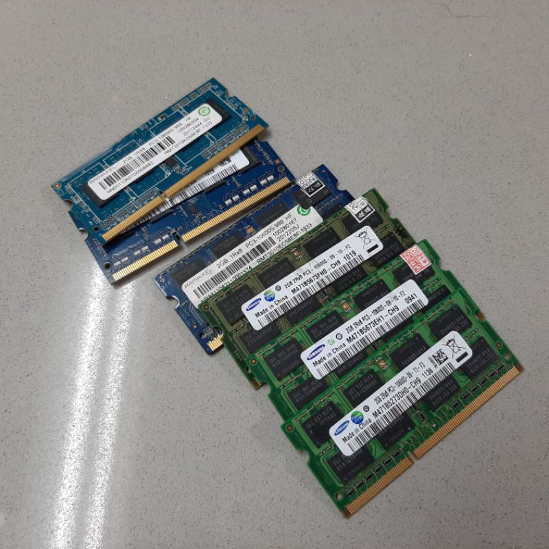 RAM laptop 2gb DDR3 merk random