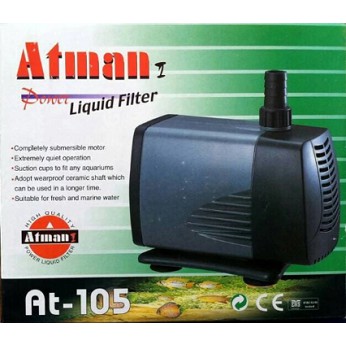 ATMAN AT-105 Pompa Air Celup Aquarium Kolam Hidroponik Aquascape AT105