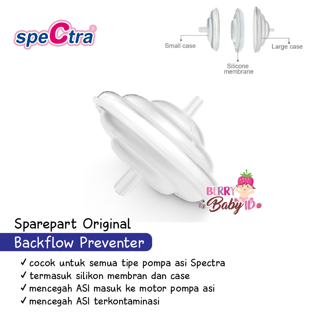 Spectra Backflow Preventer Sparepart Original Pompa ASI Breastpump Berry Mart