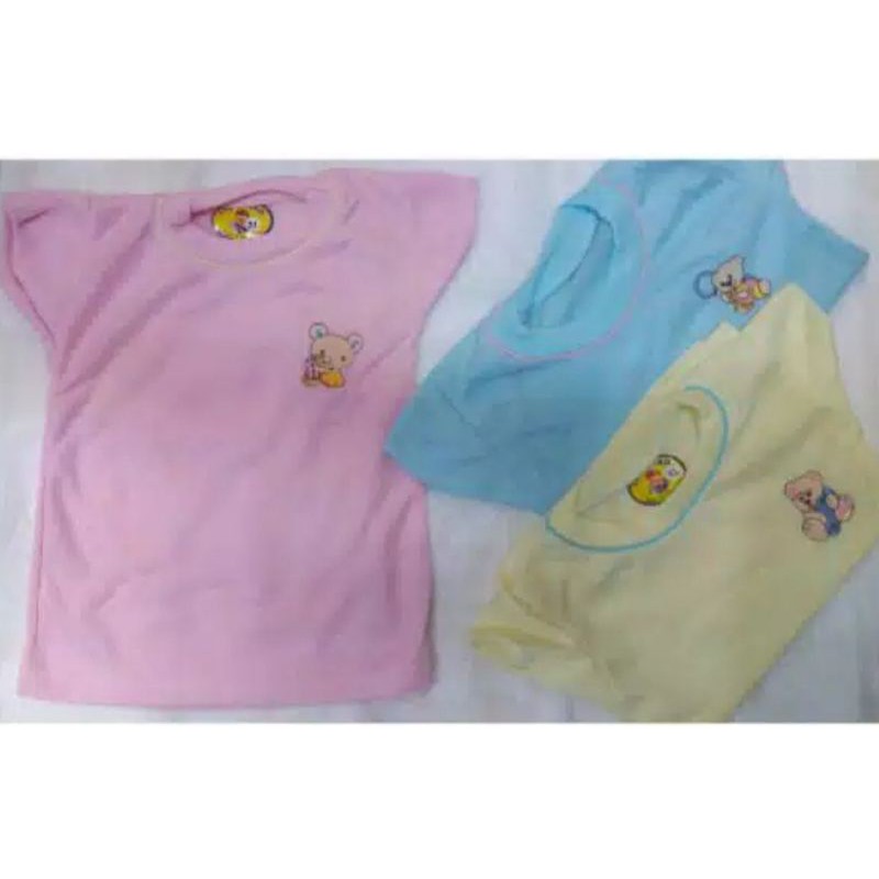 [3pcs] Oblong salur bayi murah kaos