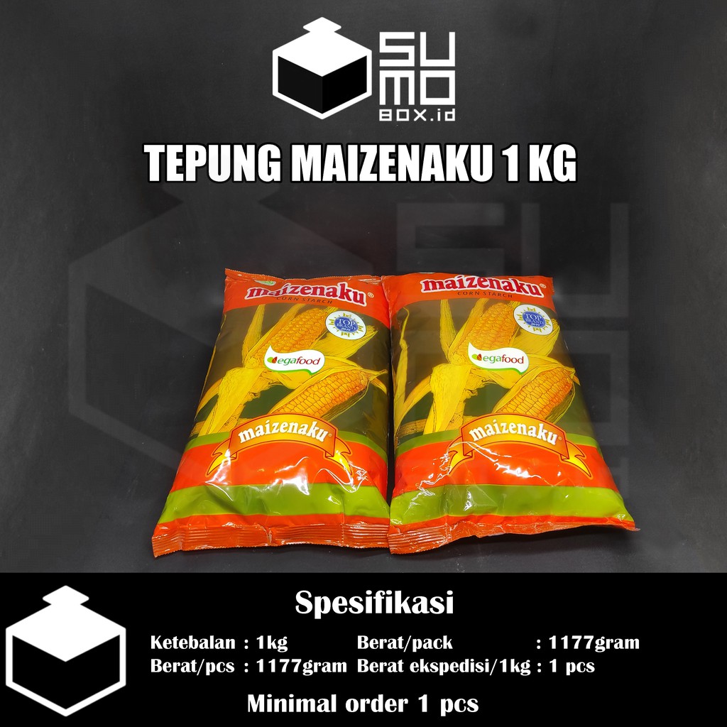 

ADY78 Tepung Jagung Maizena Maizenaku 1kg corn starch / pati jagung 1kg
