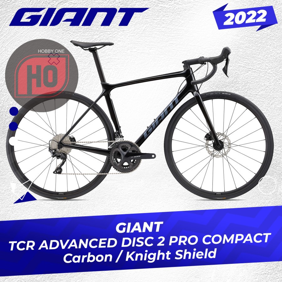 GIANT TCR ADVANCED DISC 2 PRO COMPACT Carbon Knight Shield 2022