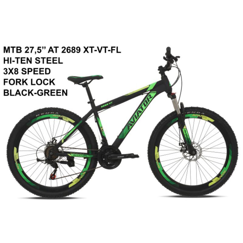 MTB 26 & 27.5 Aviator 2689 XT 2689XT VT By Pacific Sepeda Gunung