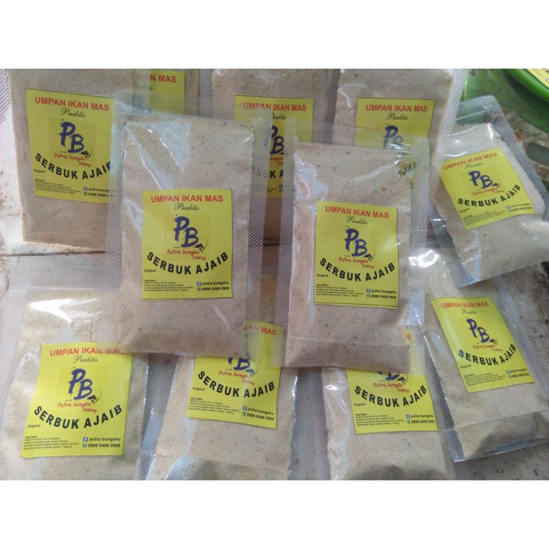 umpan ikan mas Serbuk ajaib