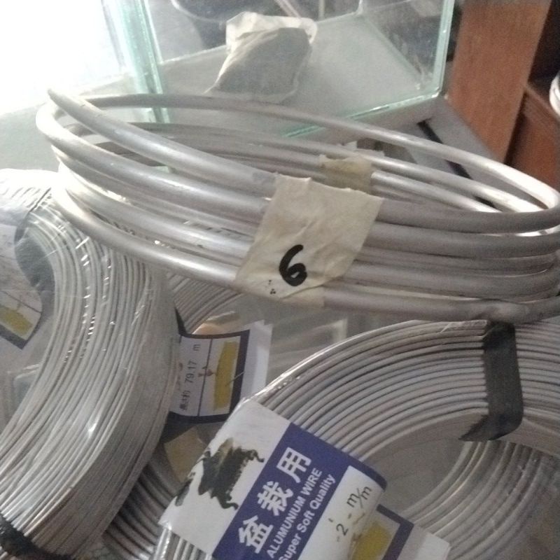 ECER kawat bonsai ukuran 6mm ECER per meter