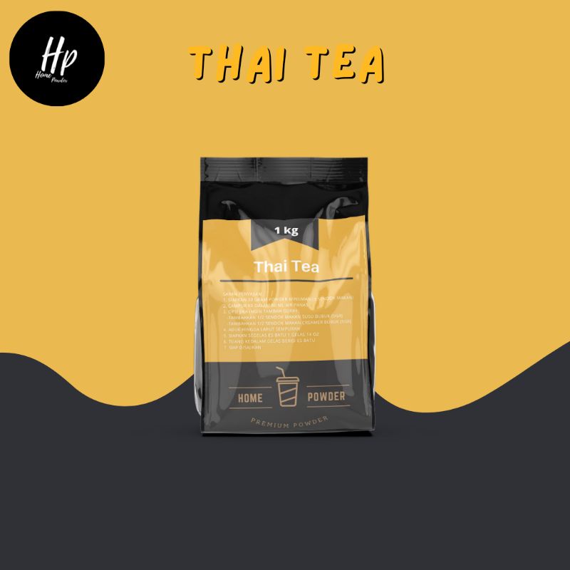 

Serbuk Minuman Thai Tea Premium 1kg Bubuk Thai Tea Premium