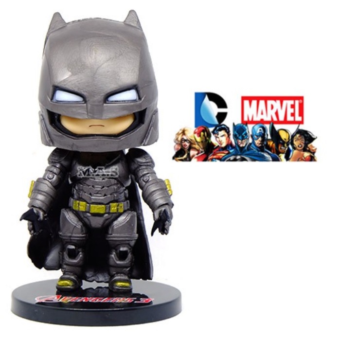 Batman Chibi Action Figure Cake Topper Kue Ulang Tahun Mainan Anak Murah
