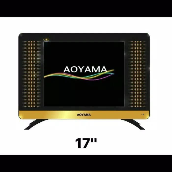 TV/Televisi LED AOYAMA 17 inch +USB movies, HDMI, VGA ) full HD