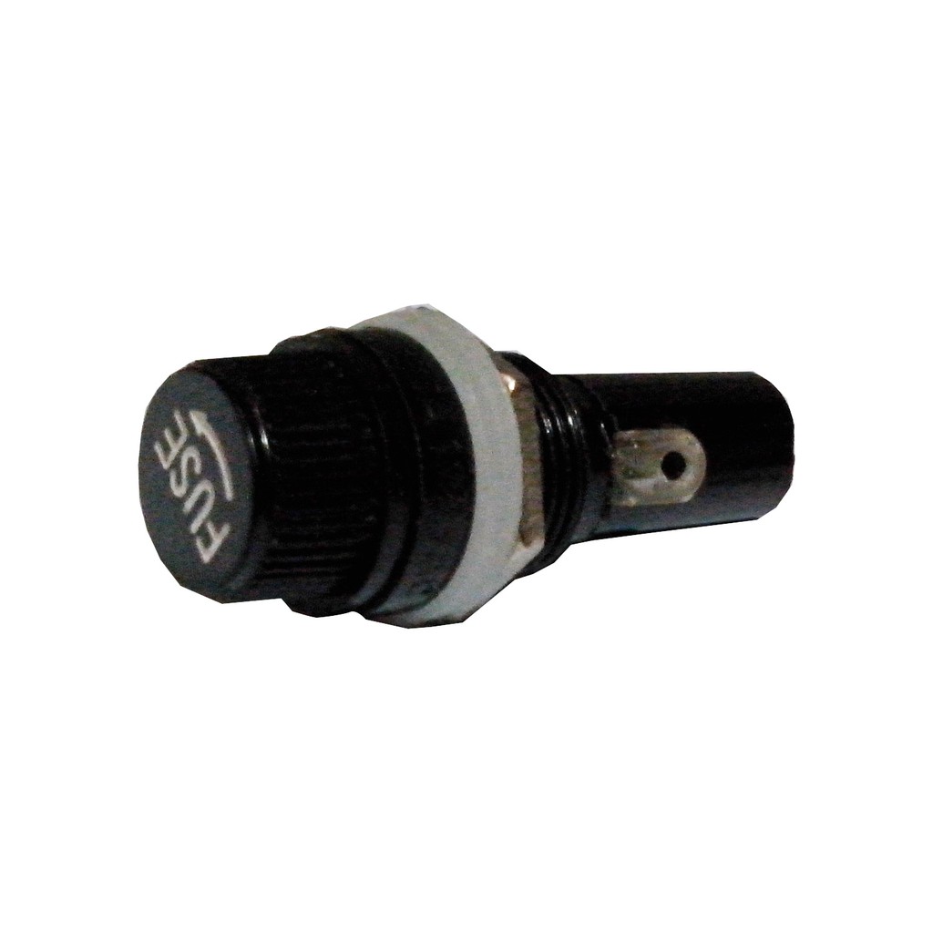 Panel Mounting Fuse Holder Tanpa Fuse Kaca BLX-6X30 / BLX6X30 Fort