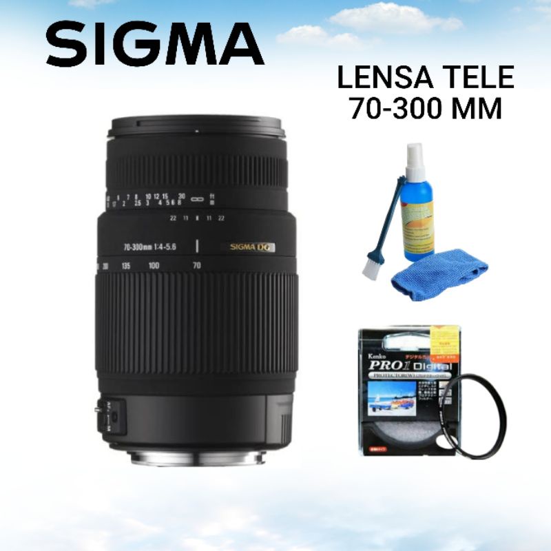 LENSA SIGMA 70-300MM BERGARANSI
