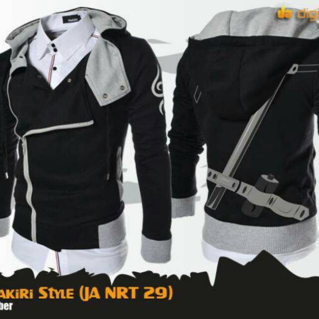 Jaket harakiri anbu pedang / Cosplay anime Pria Wanita / Jaket Pria