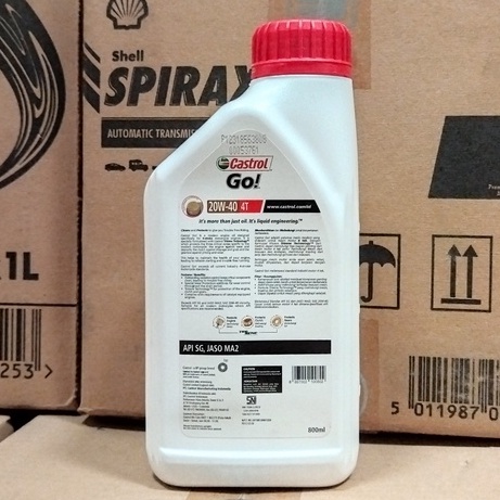 OLI MESIN MOTOR CASTROL GO 800ML