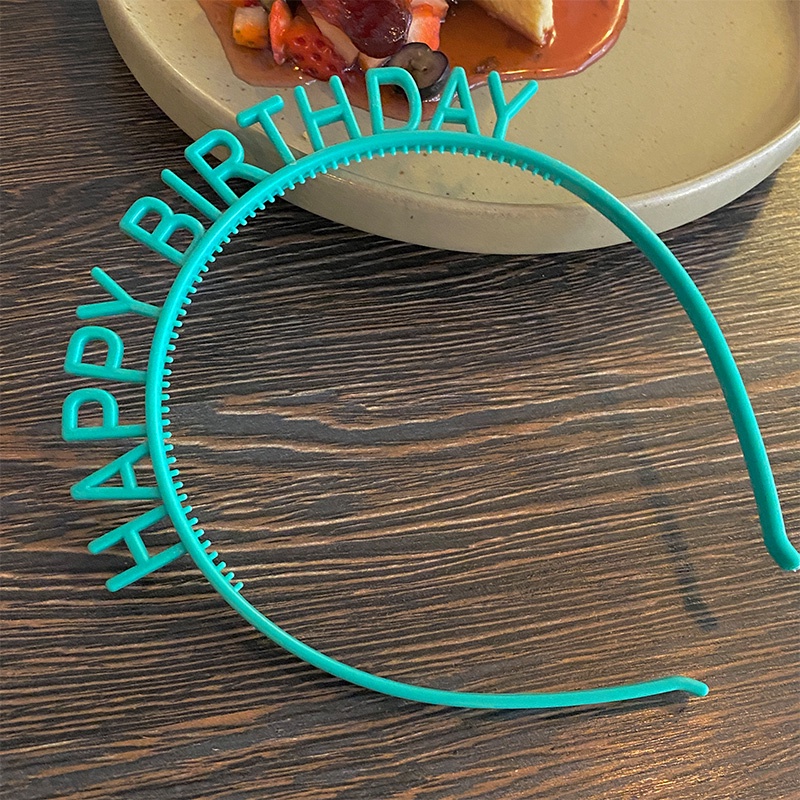 2022 Bando Tulisan Happy Birthday Gaya Korea Untuk Aksesoris Pesta