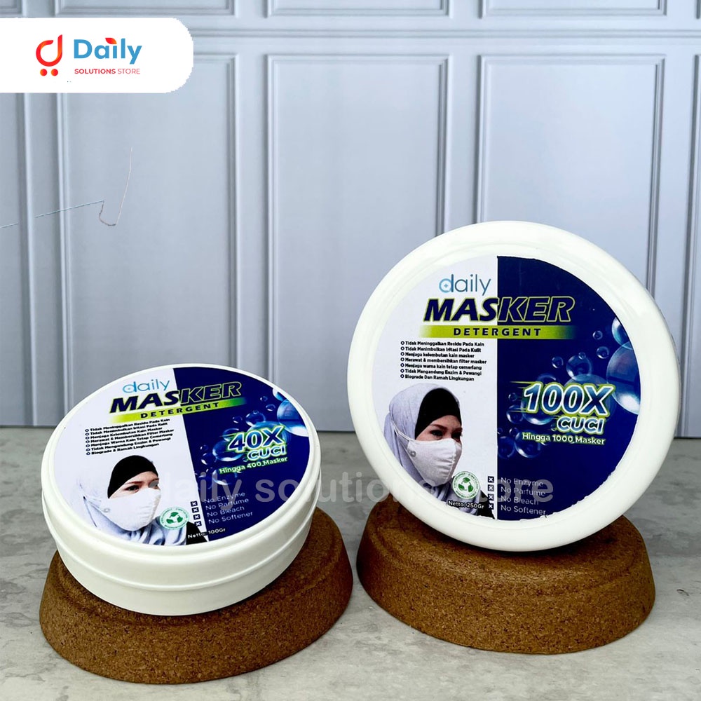 DAILY MASKER DETERGEN - PEMBERSIH MASKER RAMAH LINGKUNGAN