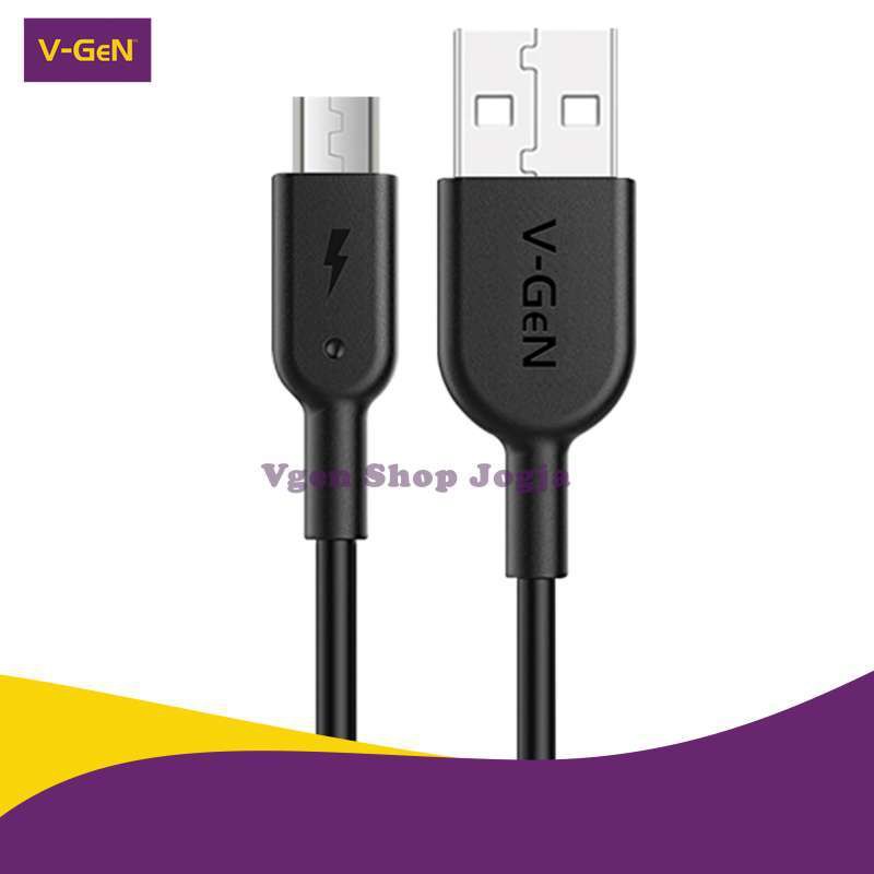 V-Gen VCB-15 Kabel Charger Kabel Data Micro USB Fast Charging Resmi Vgen