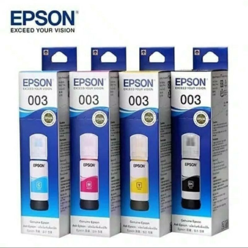 Tinta epson 003 black for printer L1110, L3110, L3101, L3150, L5190