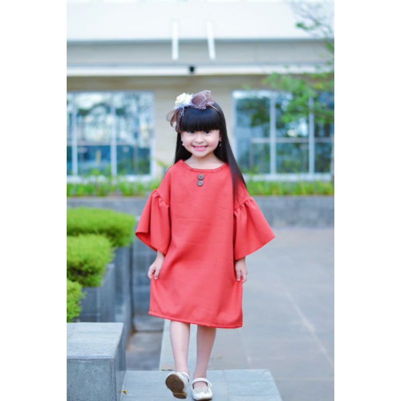 VINTAGE DRESS ANAK BABY SYIRA || MOSCREPE