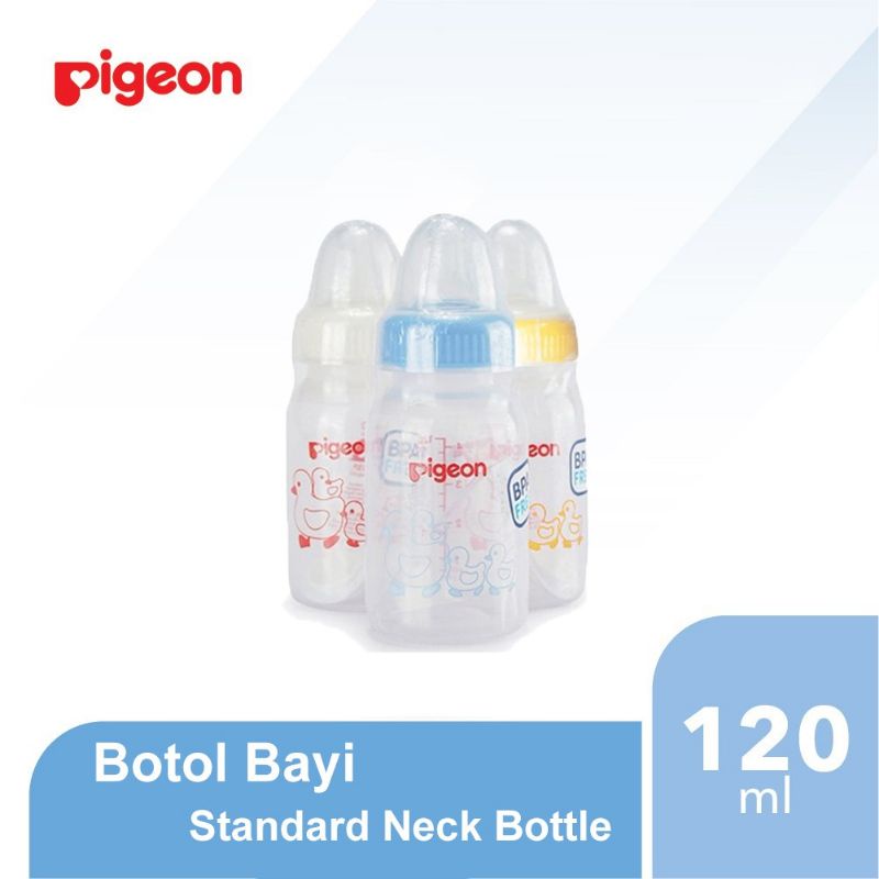 Pigeon Bottle Standard | Botol Susu Bayi Pigeon Anti Sedak 50ml , 120ml dan 240ml