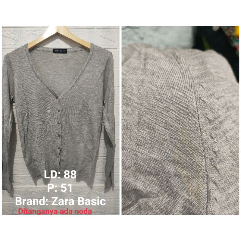 Thrift Cardigan Rajut dan Atasan Wanita (Preloved) (008)-07